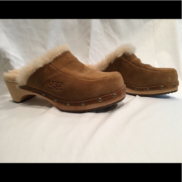ugg clogs with fur lining
